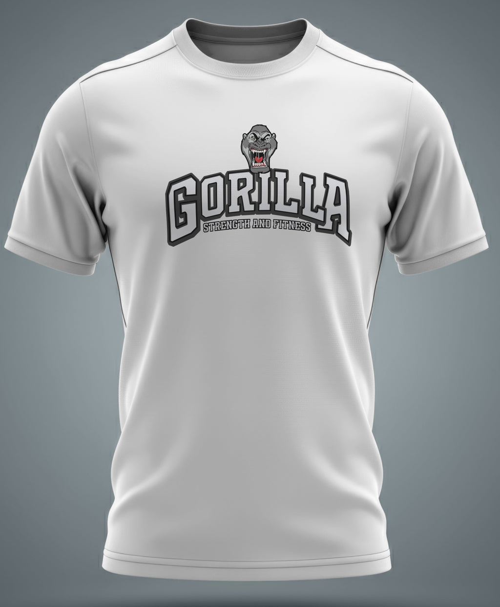 Unisex Short Sleeve Gorilla full front logo