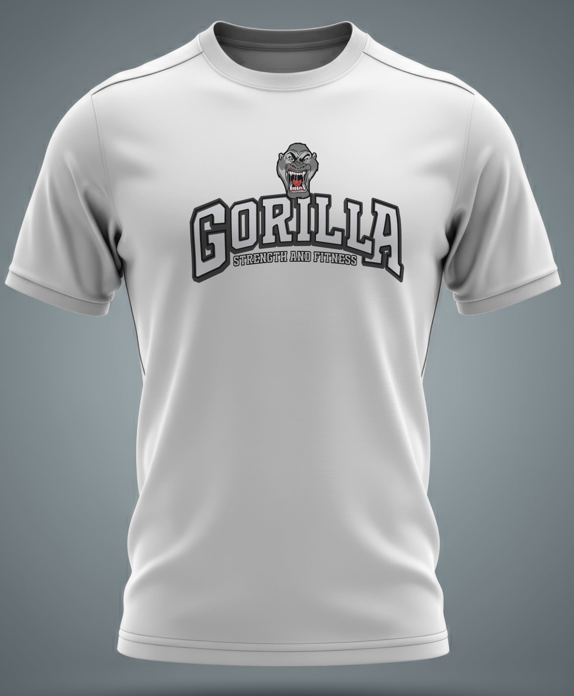 Unisex Short Sleeve Gorilla full front logo