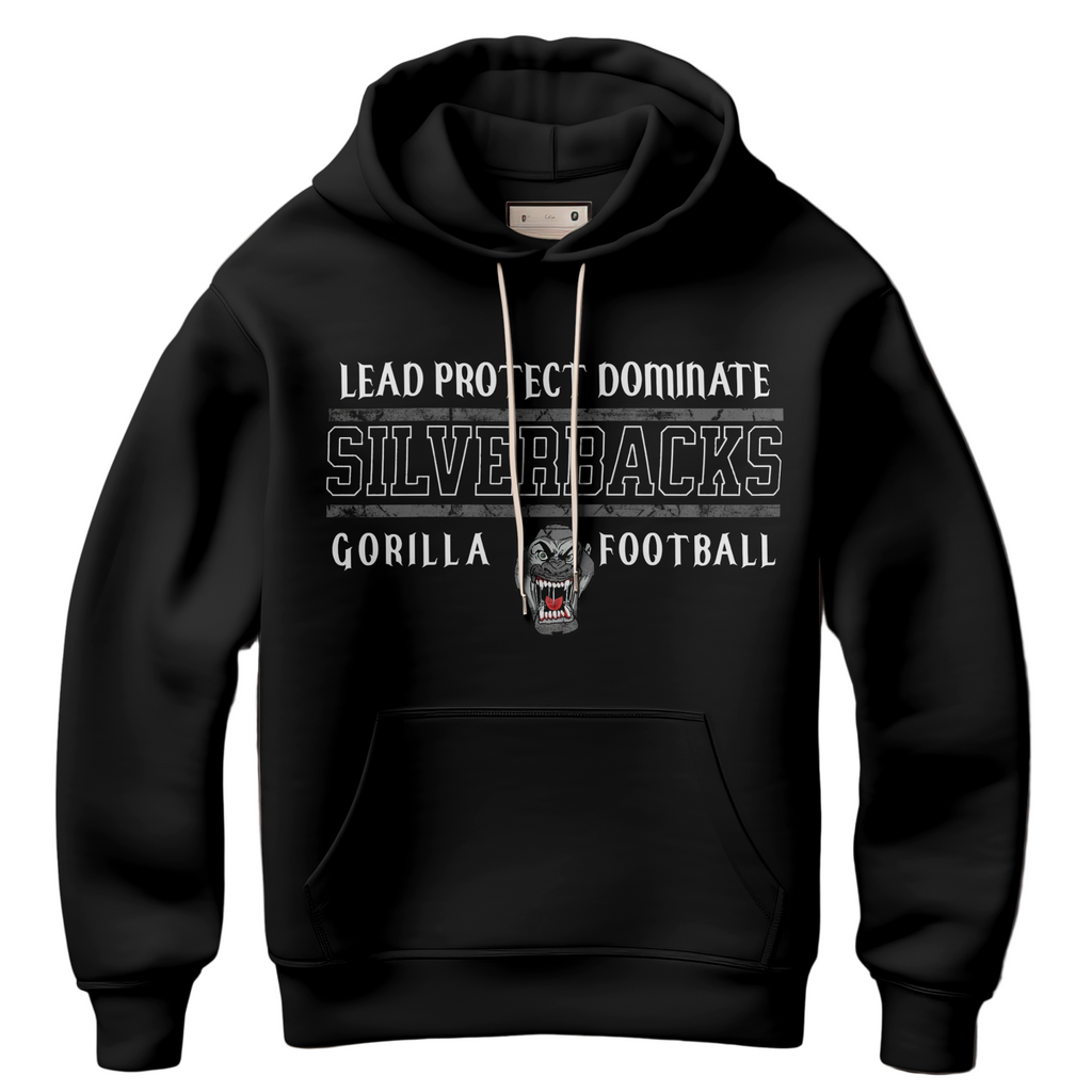 LEAD PROTECT DOMINATE HOODIES SILVERBACKS FOOTBALL TEAM