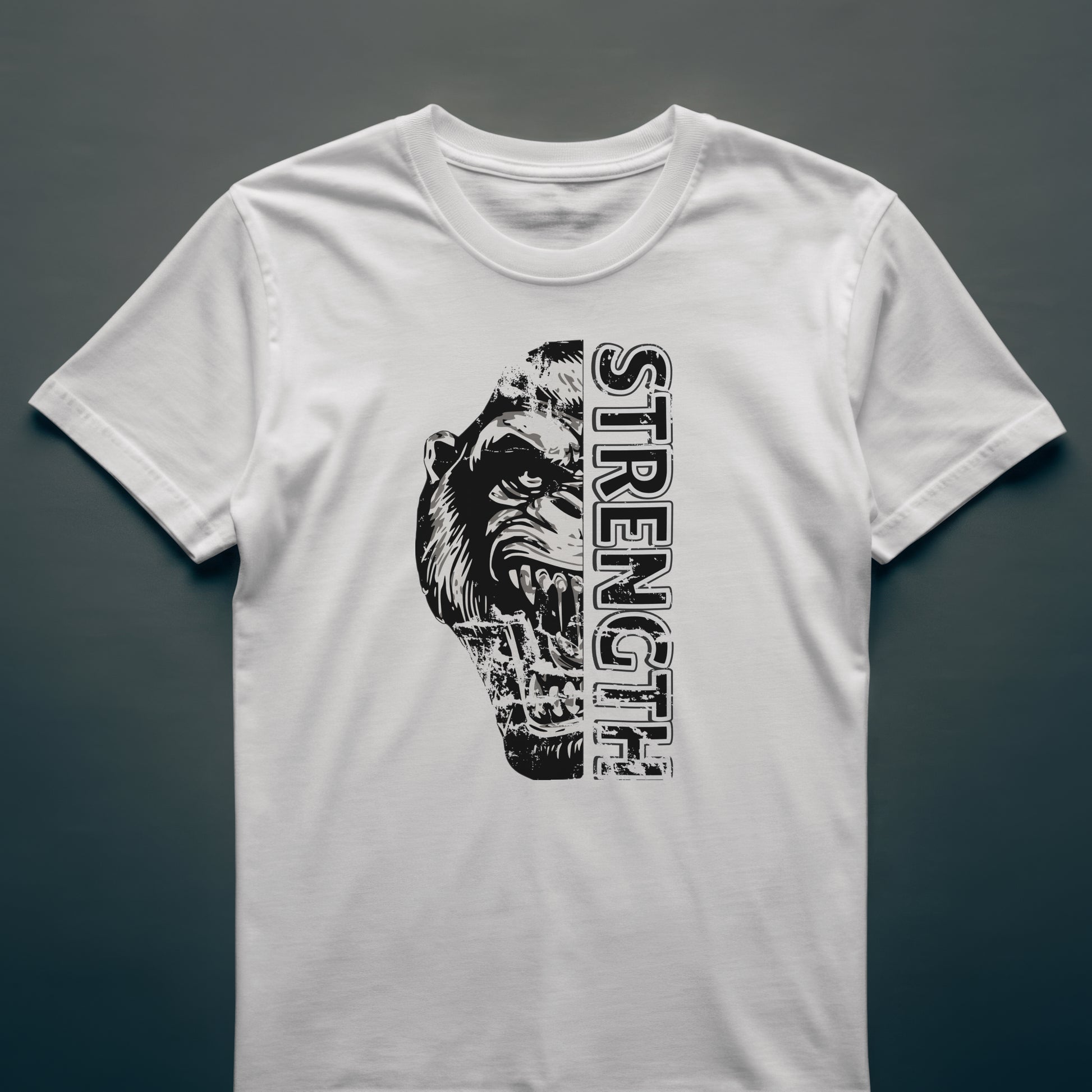 Unisex Short Sleeve Gorilla HALF GORILLA