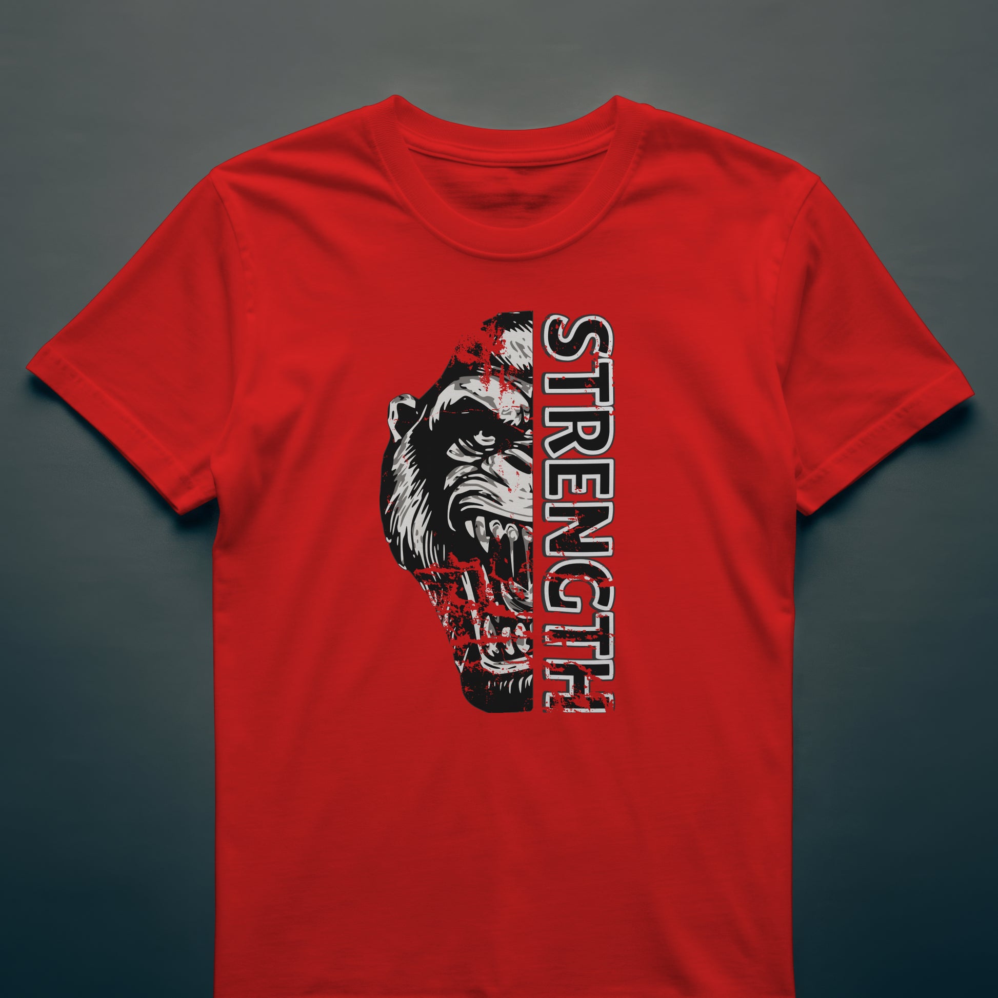 Unisex Short Sleeve Gorilla HALF GORILLA