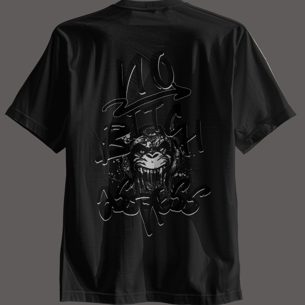 No Bit** - A**ness Gorilla black and white