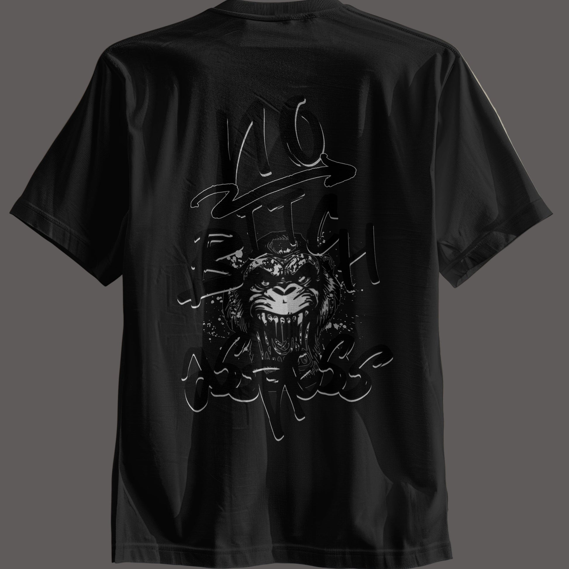 No Bit** - A**ness Gorilla black and white