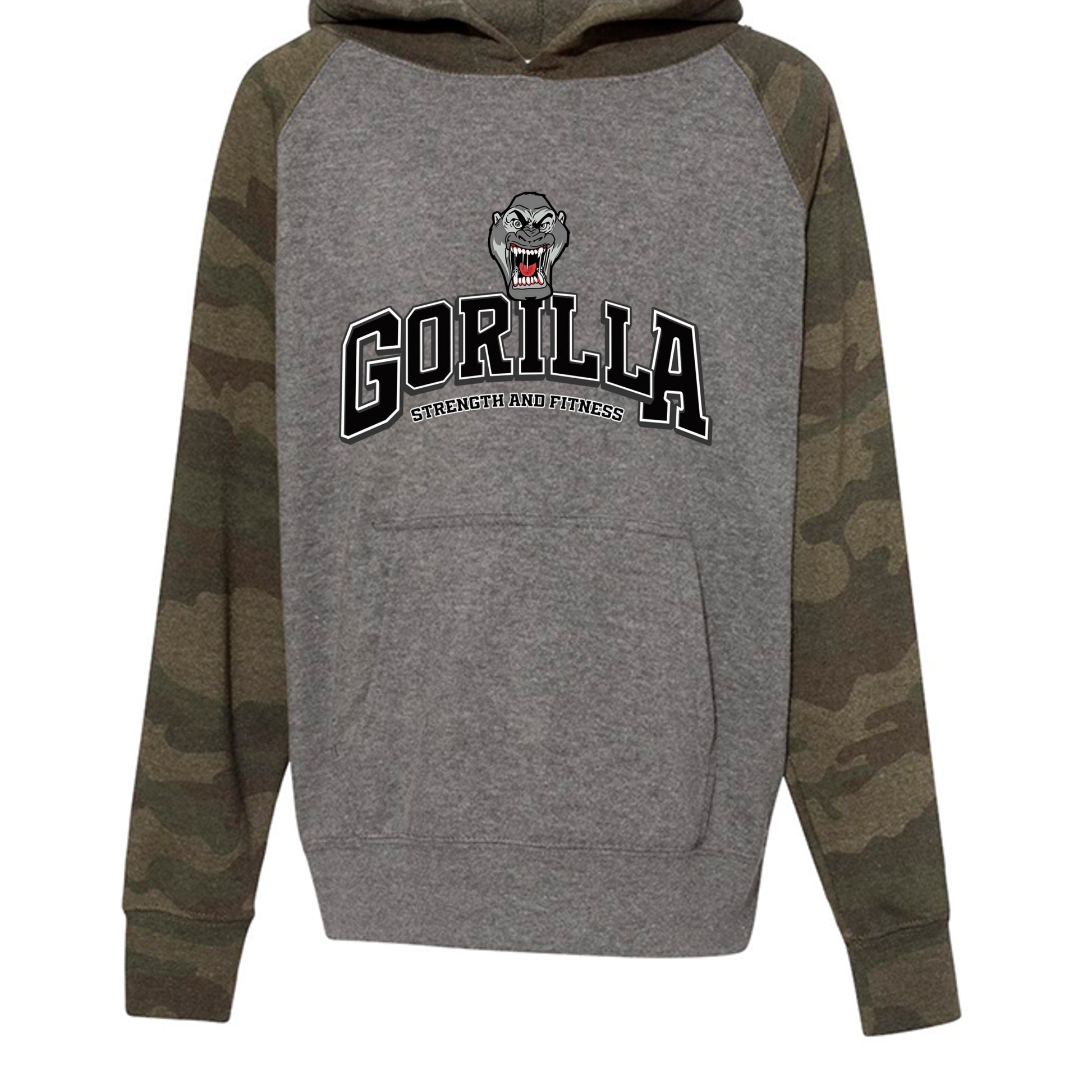 Nickel Heather/ Forest Camo - PRM15YSB - FRONT