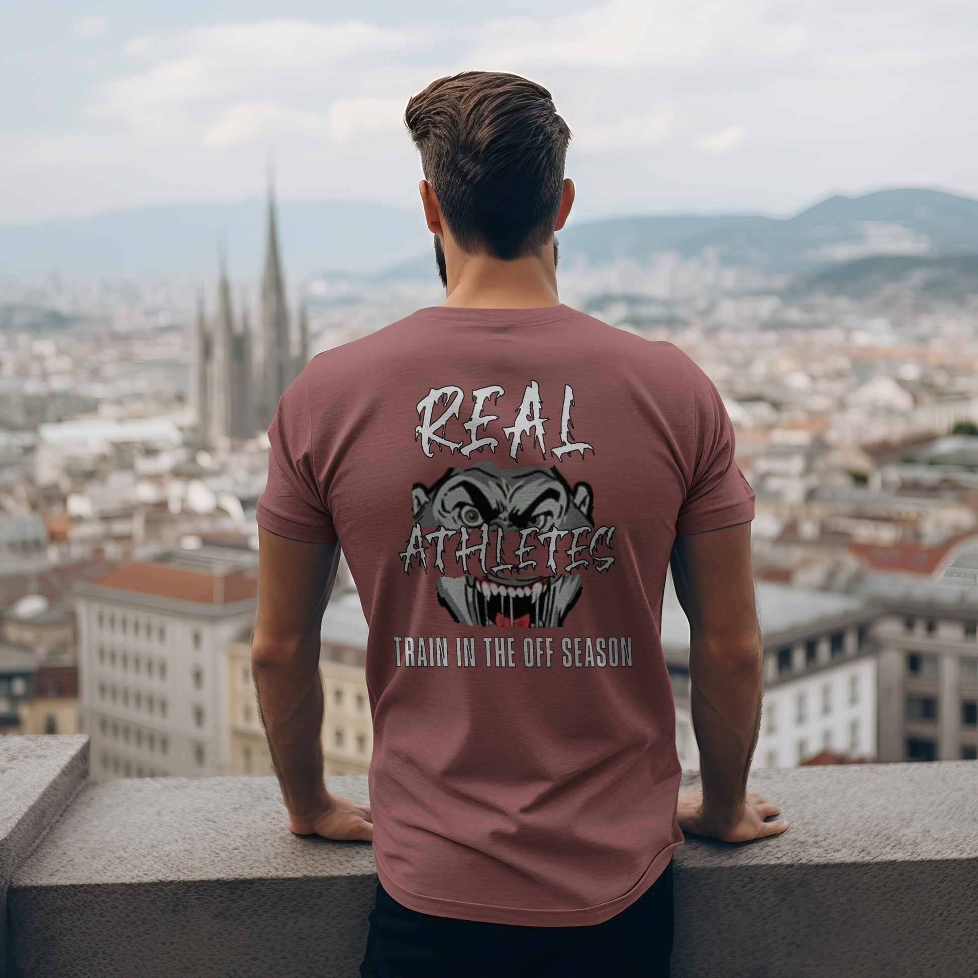 Unisex Short Sleeve Real Athletes Train